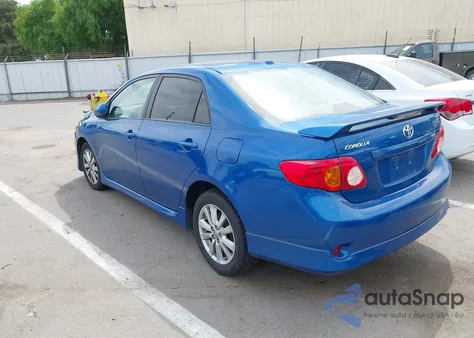 2009 Toyota Corolla S z USA, uszkodzony, nr VIN 1NXBU40E19Z067353